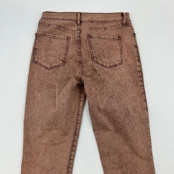 a.n.a Women’s Skinny Ankle Jeans Five Pocket Coral Size 10 - Picture 6 of 10